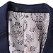Pishon Men's Slim Fit Suits Casual One Button Flap Pockets Solid Blazer Jacket Business Daily Blazer, Smallky Blue, Medium