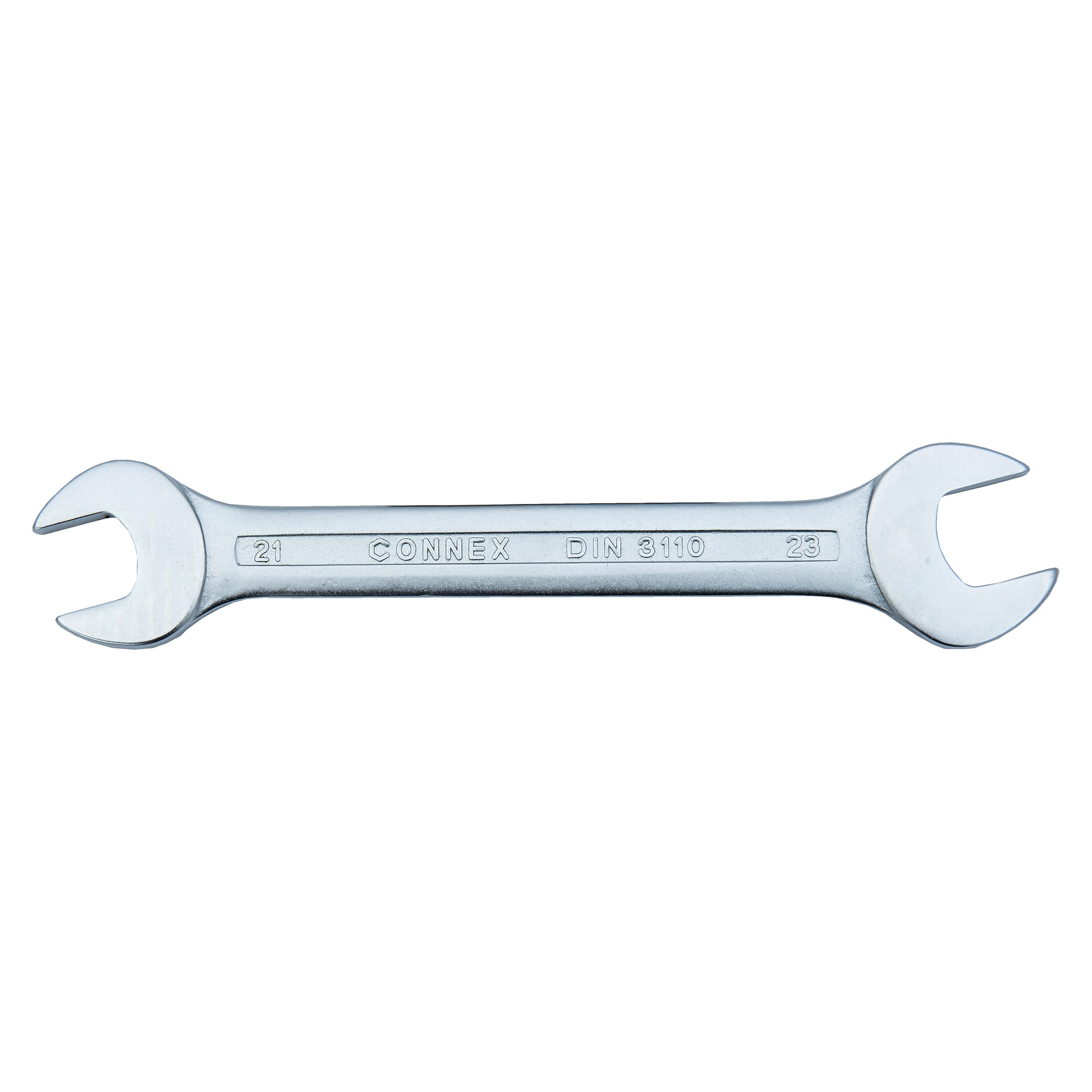 Connex COX512528 Open-End Wrench of Chrome-Vanadium Steel, Silver, 25 x 28 mm
