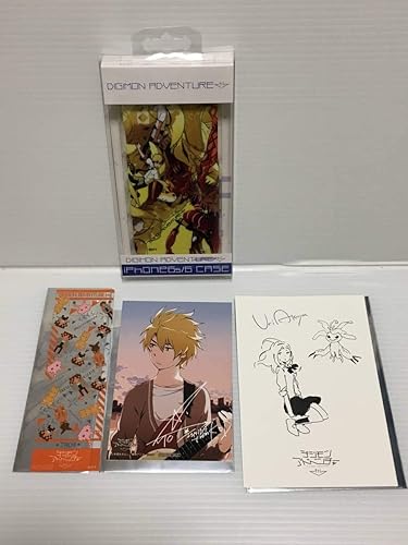Amazon Co Jp デジモンアドベンチャーtri 1章 2章 3章 入場特典 3章 スマホケース セット Iphone66s デジモン 劇場版 ポストカード しおり ホビー 通販