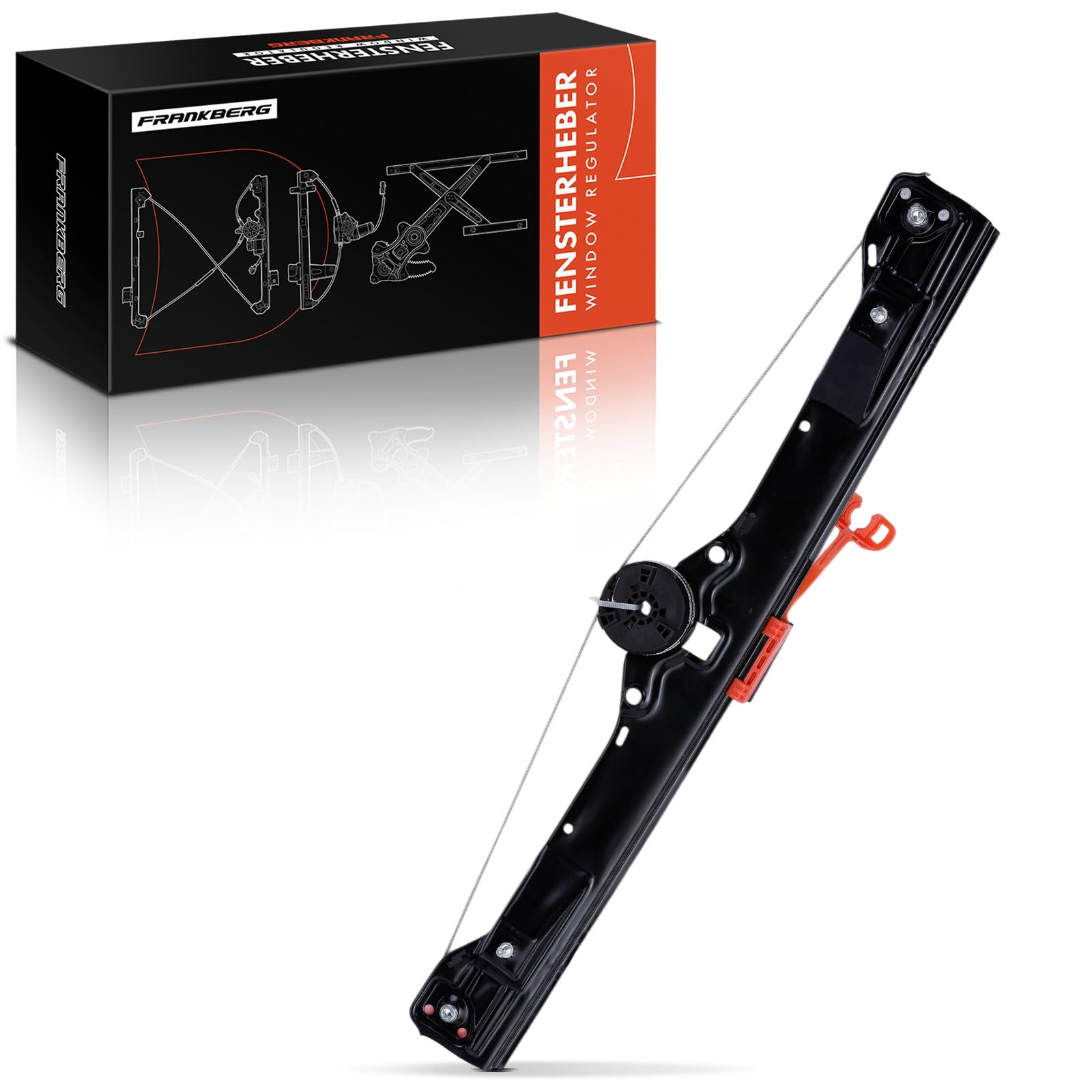 Frankberg Window Regulator Without Window Regulator Automatic Function Front Right Compatible with Grande Punto 199 2005-2020 51723317