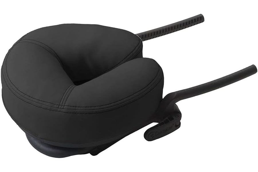 EarthLite Massage Table Face Cradle Deluxe Adjustable – Durable, Fully Adjustable Headrest Platform for Massage Chairs & Tables