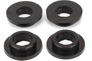 LINGDU Shock Absorber Bushing Mount Front Rear Suspension Bushings Kit Rubber for ATV Snowmobile - 0604-310 (Pack of 4)