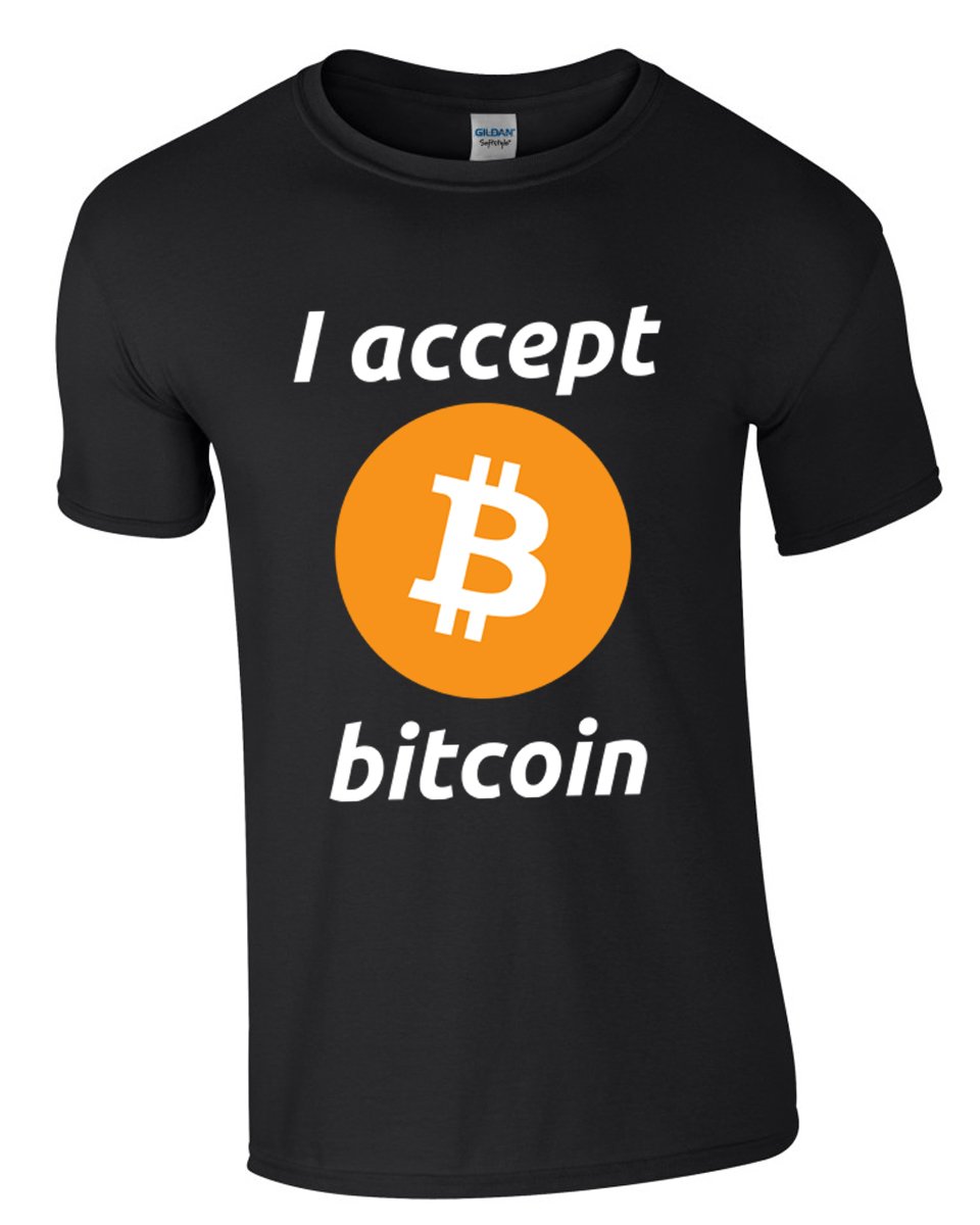 Squared Media I Accept Bitcoin Mens Funny T Shirt | Desertcart Seychelles