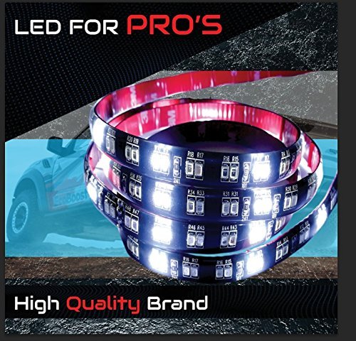 Stop-Alert 60" Most Powerful Truck Tailgate Light Bar Strip Multi-Function - For Running Lights, Brake Signal, Reverse Back Up for SUV, Dodge Ram, Ford F-150 (60in X 324 LEDs Light Strip)