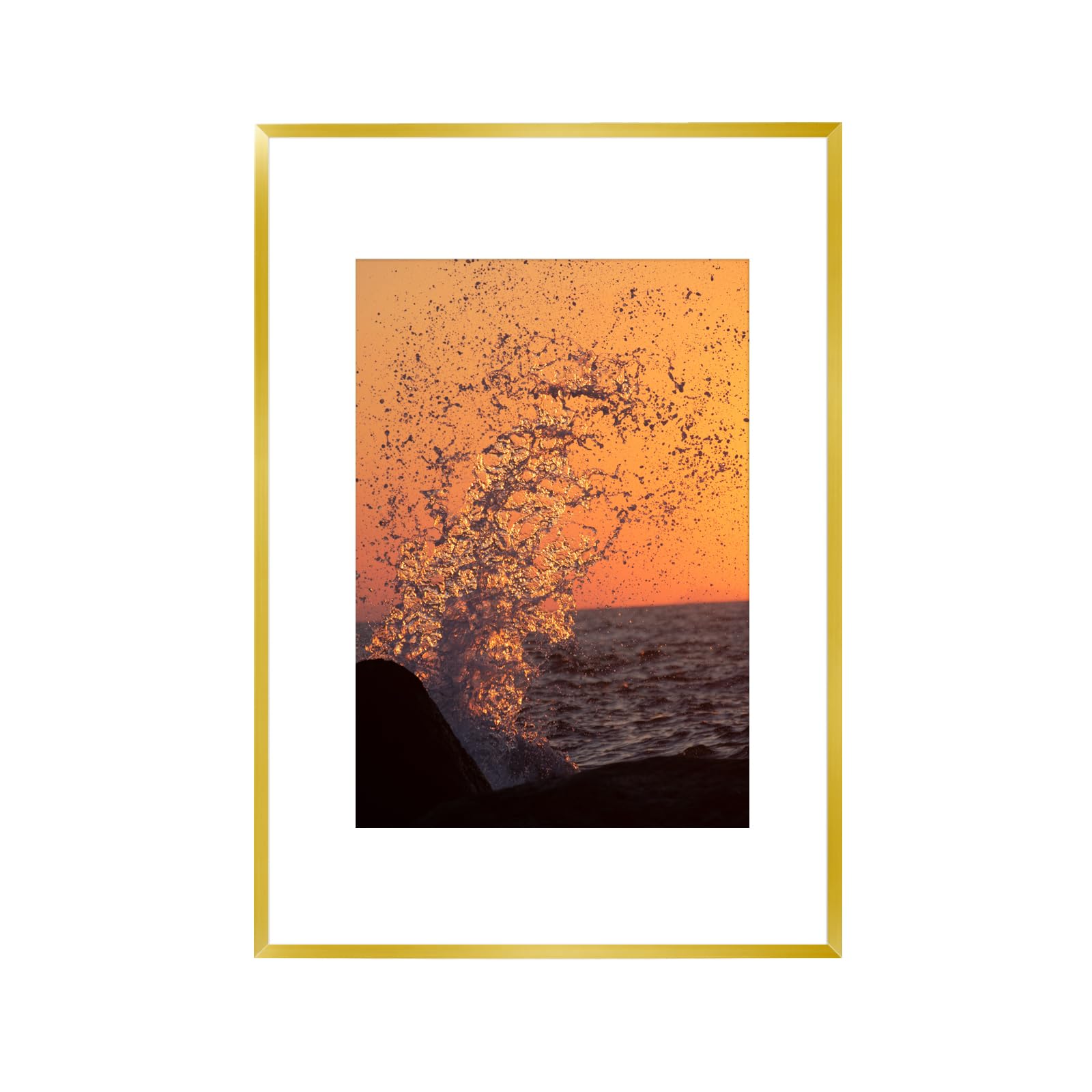 SILD A2 Gold Picture Frame for A3 Certificate Display