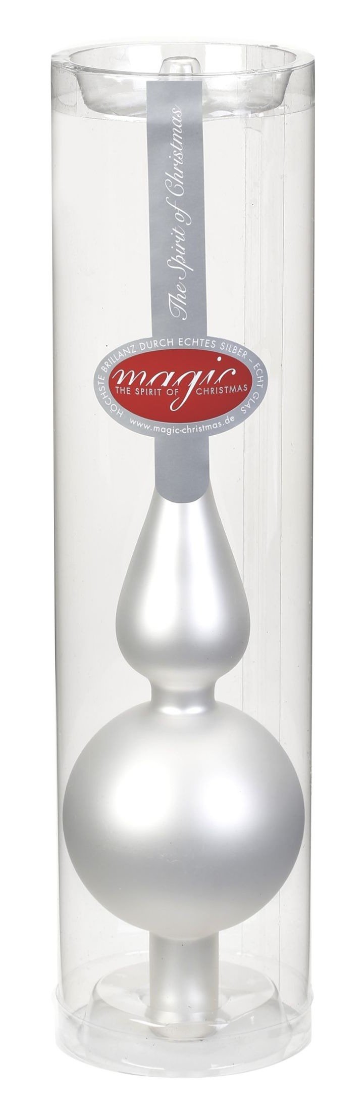 Inge Glas 11000C220-MO Tree Topper Glass 28 cm High Pack of 1 Assorted Colours