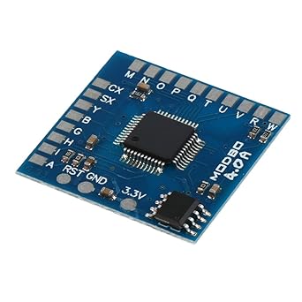 perfk 1pc Ersatz IC Mod Chip Maschine Modbo 4.0 1.93 für Konsole Ps2 - Blau