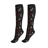 aipoase Music Compression Socks Knee High
