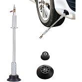 Savildo Upgraded Car Dent Air Pneumatic Dent Puller Heavy Pneumatic Sag Repair Pull Hammer Slide Hammer Tool Kit Dent Repair Suction Cup Slide Tool with 3PCS Suction Cup