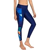 AXESEA Women's Swim Pants High Waisted Swim Leggings UPF 50+ Compression Pants Rash Guard Swim Tights Surf Leggings