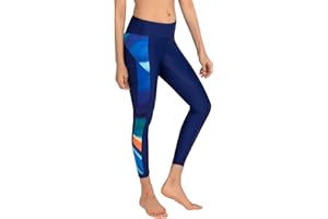 AXESEA Women's Swim Pants High Waisted Swim Leggings UPF 50+ Compression Pants Rash Guard Swim Tights Surf Leggings