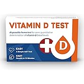 Vitamin D Test Kit at-Home, Vitamin D Deficiency Test in Home with Rapid Result in 15 Minutes