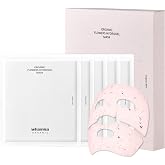 Whamisa Organic Flowers Hydrogel Facial Sheet Mask, Hydration, Deep Moisture, Skin Care, Skin Barrier Care, Blemish-Prone Skin Care, Smoothing Effect, Fermentation, Korean Skin Care (5 PCS/Pack)