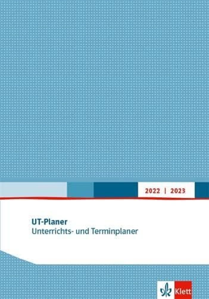 UT Planner 2022/2023 Lesson and Appointment Planner: Calendar (A4 Size)