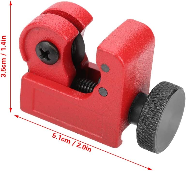 Metal Tube Cutter 1/8 Inch to 5/8 Inch Mini Ball Bearing Cutting Tool Metal Tube Roller - Image 3