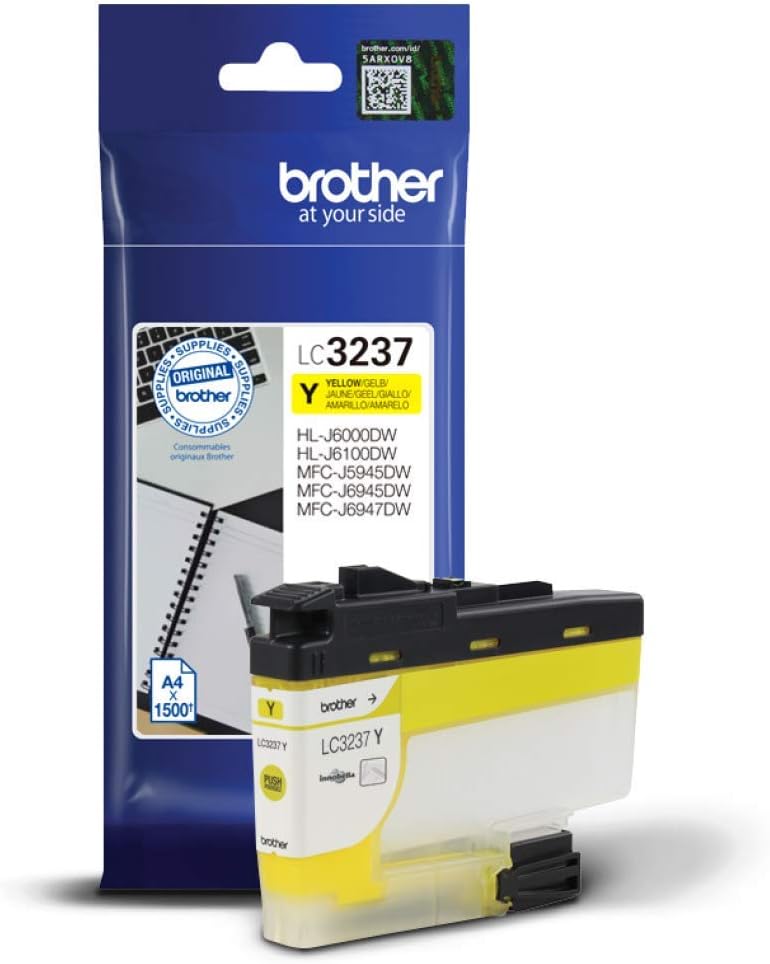 Brother LC3237Y Yellow Ink Cartridge Super High Yield 1 Pack