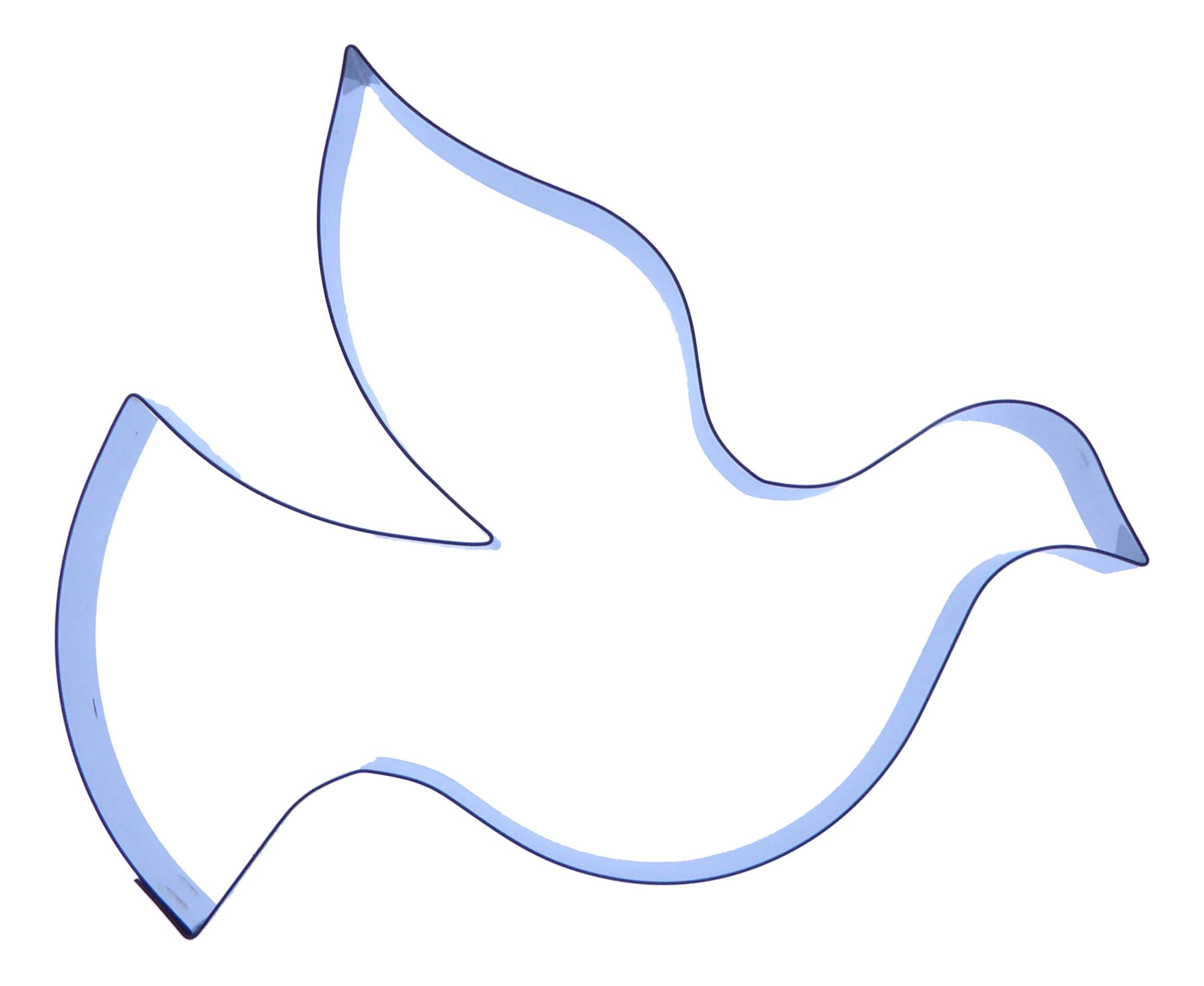 Valley Cutter Company Dove Cookie Cutter - Stainless Steel, Leaf Shape, 80x100mm, 1 Piece