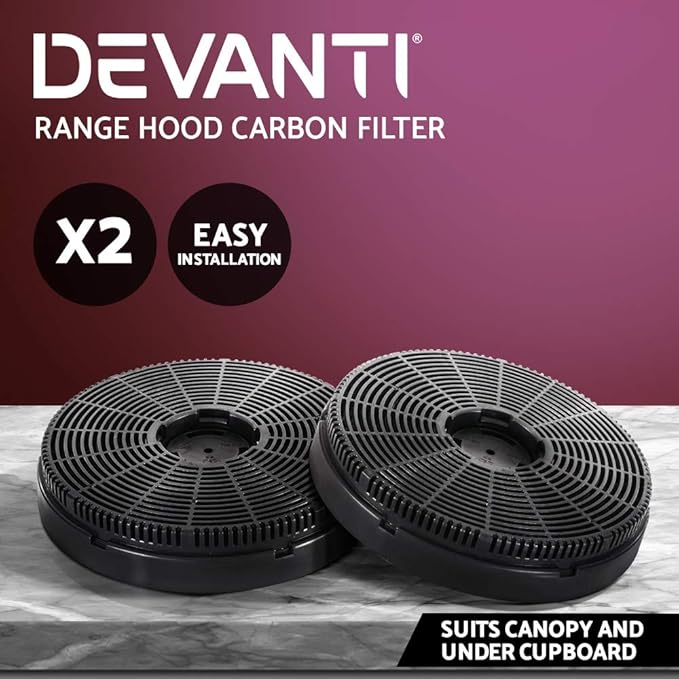 Devanti Range Hood Rangehood Carbon Charcoal Filters Replacement for