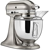 KitchenAid KSM152PSNK 5-Qt. Custom Metallic Series with Pouring Shield - Brushed Nickel