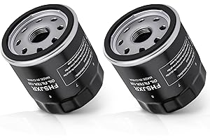 FHSJXR 49065-0724 Oil Filter 49065-7010 AM107423 for kawasaki FX850V FX801V FJ180V FH381-721V FH601-770D FX751-FX1000V Models,Club Car 1016467 S-tens 120-634 49065-2071 Engine Oil Filter, Pack of 2