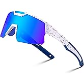FEISEDY Kids Sunglasses Youth Baseball Sun Glasses, UV400 Sports Teens Cycling Shades for Boys Girls Age 8-16 B0048