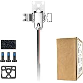 H2S Hotend Heating Assembly Kit for Bambu Lab H2S 3D Printer, H2S Hotend Assembly Extruder Parts Quick-Change with Heater Cartridge and Thermistor, Base Clip