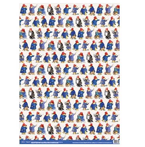 1 Sheet of Paddington Bear Gift Wrap Museums & Galleries