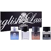 English Laundry Men's 20ml Coffret Collection, Throne, Armour, Noir Castle, Charmed EDP