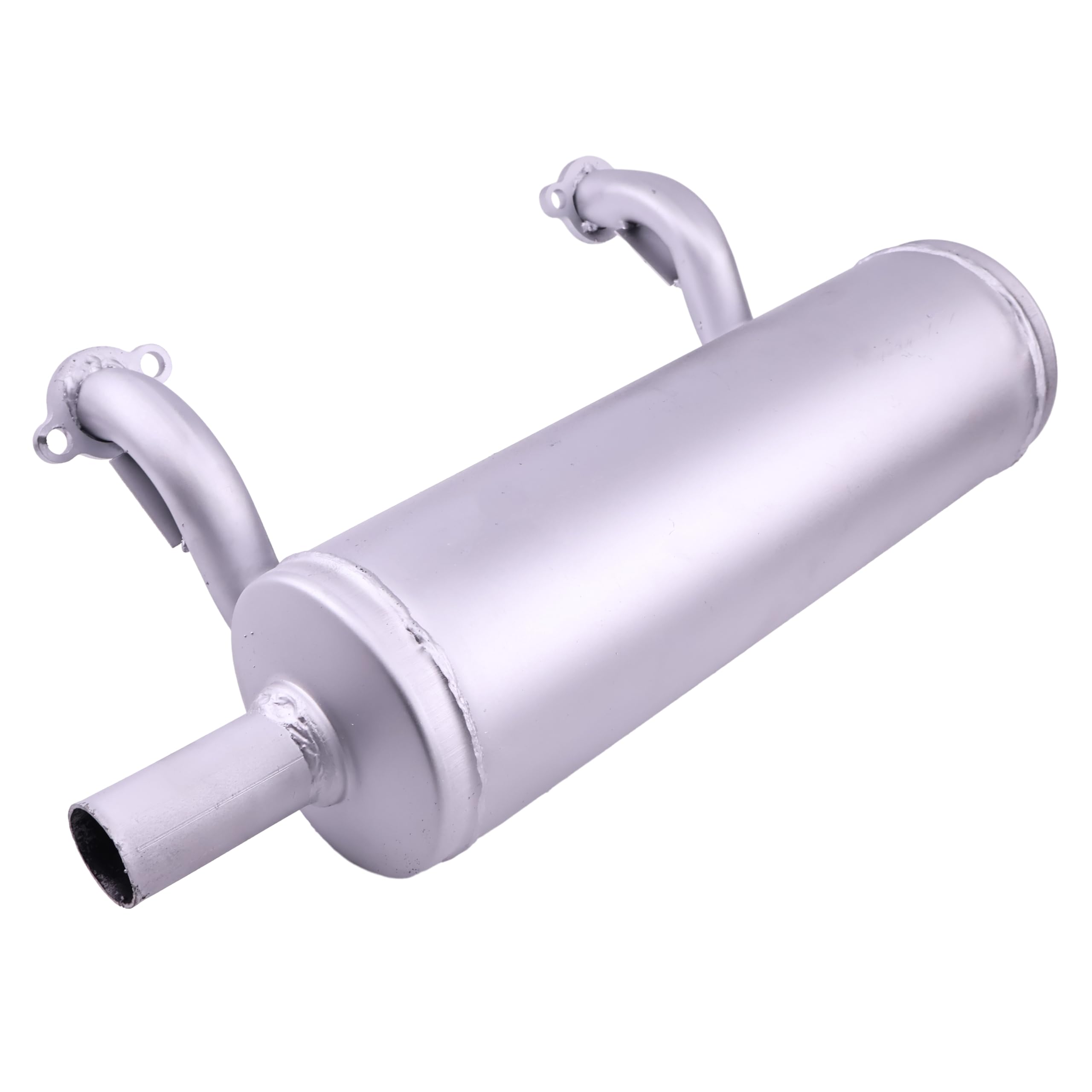 Photo 1 of DVPARTS Low Mount Horizontal Muffler 49070-0878 Compatible with Kawasaki 651V 691V 730V 726cc