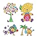 Ink Pad Stamps, UBEGOOD Craft Stamp Pads DIY 24 Colors, Rainbow Finger Ink Pads for Washable Rubber Stamps Partner Color Card Making and Kids Scrapbooking