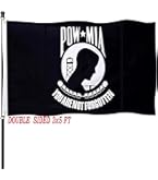 Bandiera POW MIA 3x5 Piedi, Prigioniero Di Guerra In Ceppi, 100% Poliestere, Trade Winds