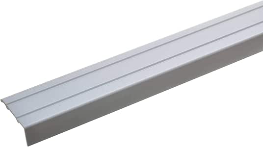 Perfil En U De Aluminio Anodizado Plateado - 1000 X 20 X 20 Mm, Juego De 3 Unidades, Para Bricolaje Y Construcción