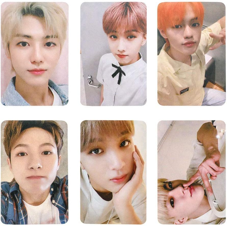 redCherry Kpop Monsta X TXT IZONE Stray Kids Stray Kids NU’EST Photo Card PhotoBook Poster Lomo Cards Gift for Fans(NCT Dream)