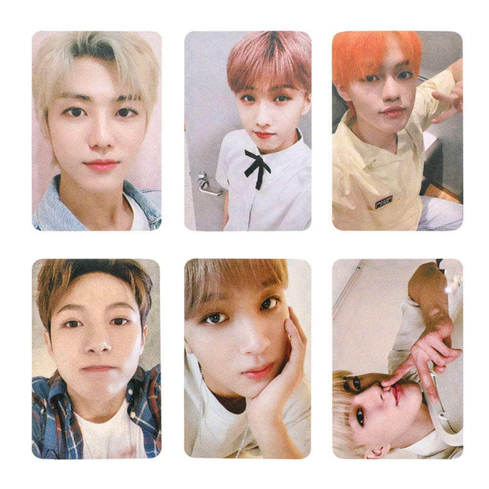 redCherry Kpop Monsta X TXT IZONE Stray Kids Stray Kids NU’EST Photo Card PhotoBook Poster Lomo Cards Gift for Fans(NCT Dream)