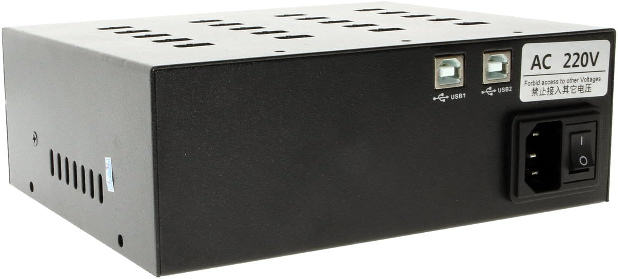 USBGear 20-Port USB 2.0 Hub - Box Style Internal Power Supply