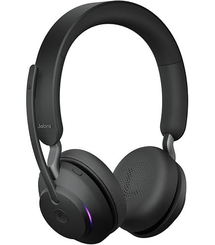 Amazon.com: Jabra Evolve2 65 MS Wireless Headphones with Link380c