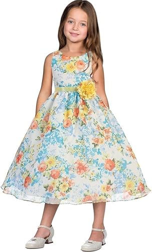 tropical flower girl dresses