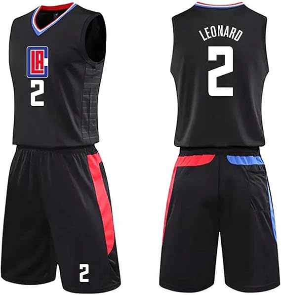 Amazon Co Jp Clappirsジャージー 2lionardバスケットボールジャージ ゆったりとおしゃれな ノースリーブtシャツ 青少年トレーニングのためのファッショナブルなスウェットシャツユニフォーム プリントジャージーs Xxl Clothing Accessories