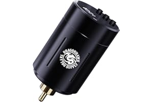 Dragonhawk Tattoo Battery Power Supply Lightweight Small Digital Display for Rca Jack Tattoo Pen Machine