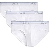 2(X) IST mens Cotton Stretch No Show Brief 3-pack