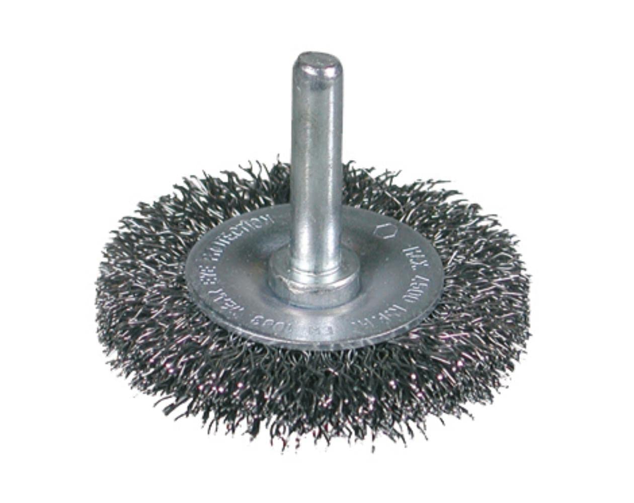 Osborn 0008600531 - Cepillo circular inox ondulado con vástago de 6 mm y filamento de Ø 0.20 mm (100x12x22)