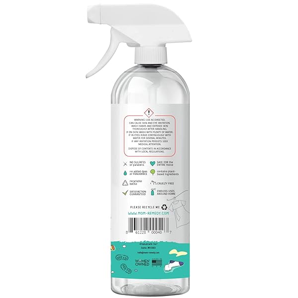 MOMREMEDY HYDROGEN PEROXIDE ALL PURPOSE CLEANING SPRAY | MULTIPURPOSE HOME CLEANER | FABRIC AND LAUNDRY STAIN REMOVER | ALL SURFACE KITCHEN AND BATHROOM | NON TOXIC