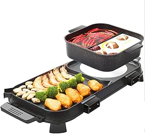 CZALBL Electric Oven, Household Fire Boiler, Barbecue Stove, Large Oven, One Pot, Electric Oven