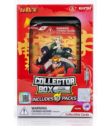 Amazon.com: KAYOU Naruto Collectible Cards Earth Scroll Collector