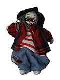 Clown Porcelain Doll 6 Inches Big Teeth, Hobo. For