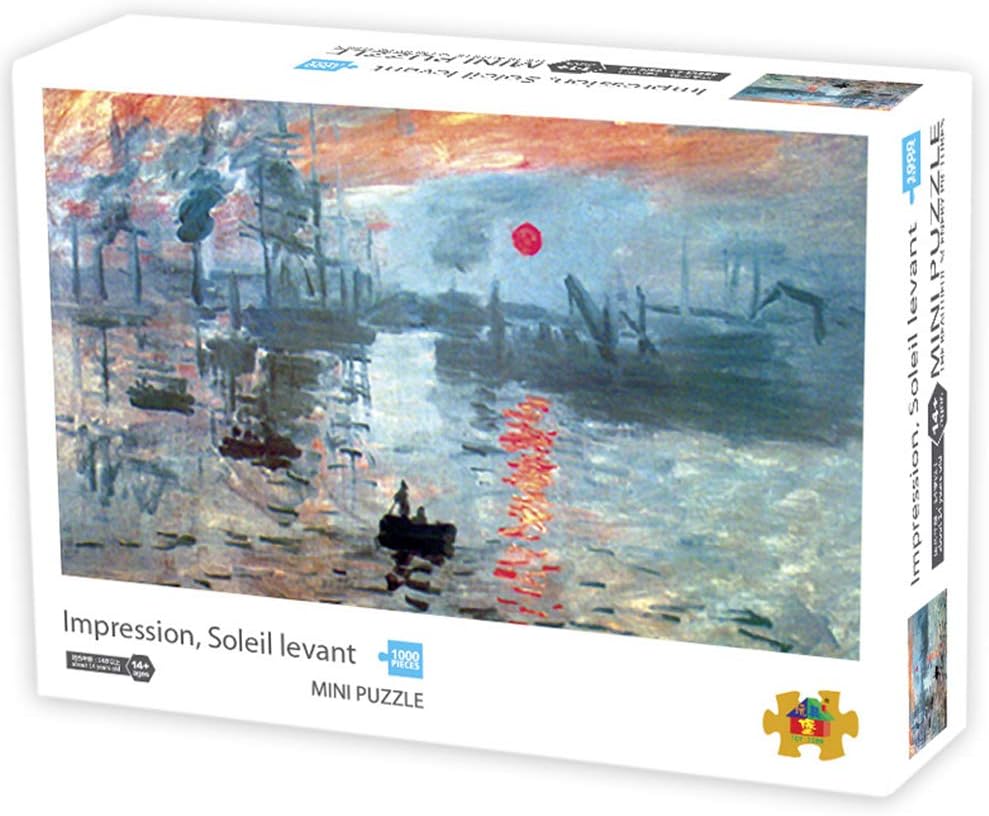 1000 Pieces Jigsaw Puzzles for Adults Sunrise Micro-Sized Puzzles Painting Jigsaw Puzzles
