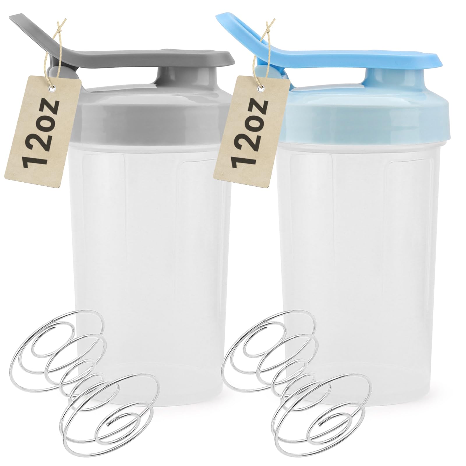 Photo 1 of Tilcore Protein Shaker Cup 12 oz - Food-Grade Shaker Cups for Protein Shakes 12 oz - Small Shaker Cups for Protein Shakes, Leakproof Lid Protein Cups Shaker for Gym-goers & Travelers