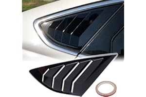 LONGKEES Window Louvers for 2013-2022 Ford Fusion Mondeo,2Pcs Sport Style Window Scoops Louvers