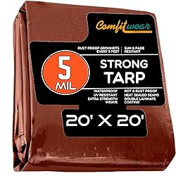 COMFITWEAR Standard Tarp Cover Reinforced Grommet