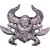 Viking Berserker Enamel Pin Crazy Double Axe Warrior Badge Brooch For Backpacks Coats Hats Accessories